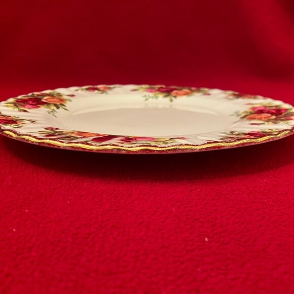 Vintage Royal Albert Old Country Roses Replacement Salad Plate, Crazed Glaze - Picture 6 of 10